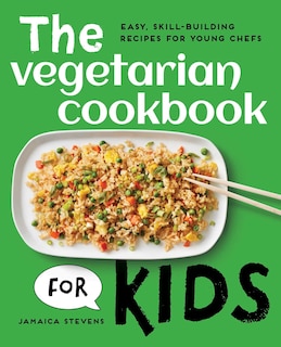 Front cover_The Vegetarian Cookbook For Kids