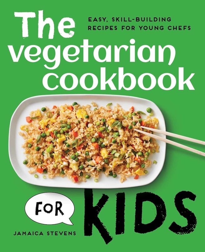 Front cover_The Vegetarian Cookbook For Kids