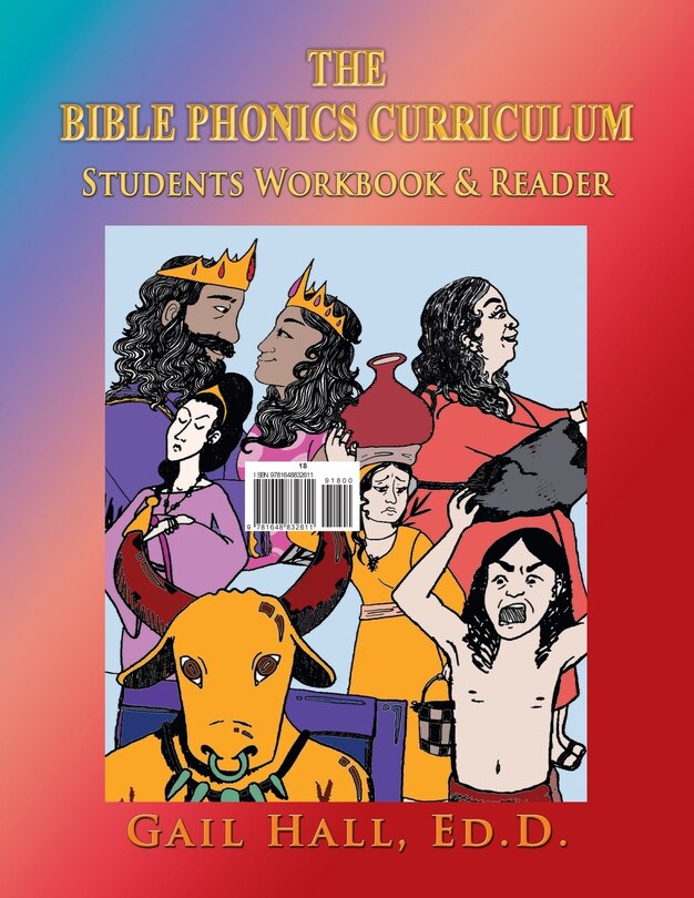 Front cover_The Bible Phonics Curriculum Student Activity Coloring Workbook With Readers