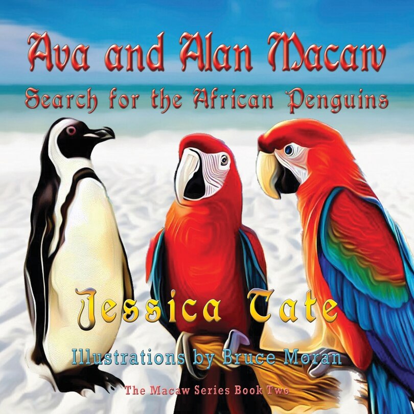 Front cover_Ava and Alan Macaw Search for African Penguins
