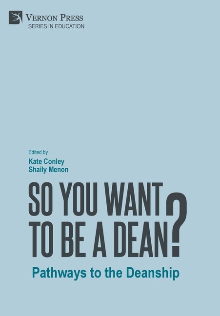 Couverture_So You Want to be a Dean?