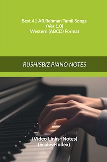 Front cover_Best 41 AR.Rehman Tamil Songs (Ver 1.0) - Western (ABCD) Format