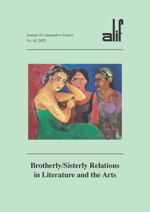 Couverture_Alif: Journal of Comparative Poetics, no. 43