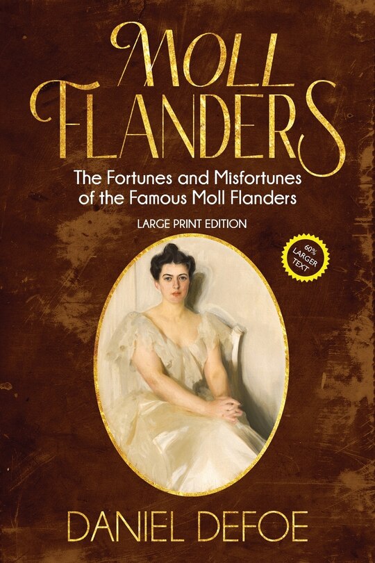 Couverture_Moll Flanders (Annotated, Large Print)