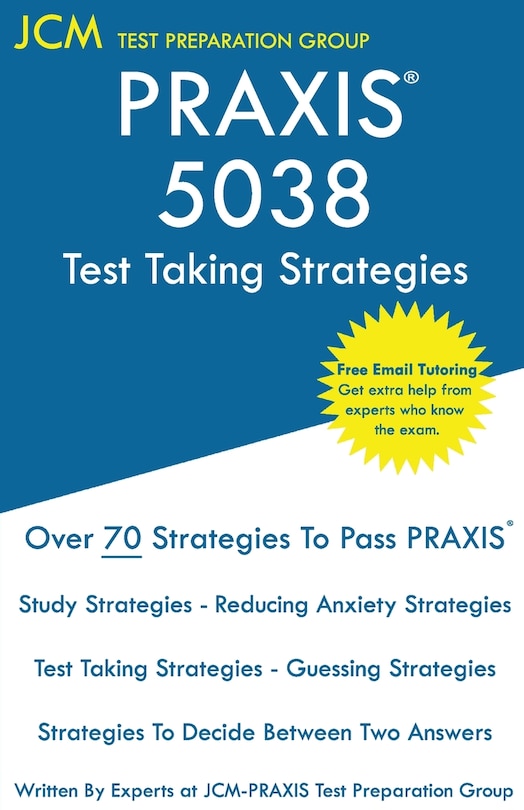 Couverture_PRAXIS 5038 Exam - Free Online Tutoring - The latest strategies to pass your exam.