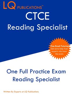 Front cover_CTCE Reading Specialist