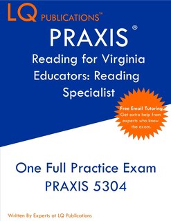 Front cover_PRAXIS Reading for Virginia Educators Reading Specialist