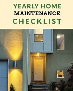Front cover_Yearly Home Maintenance Check List