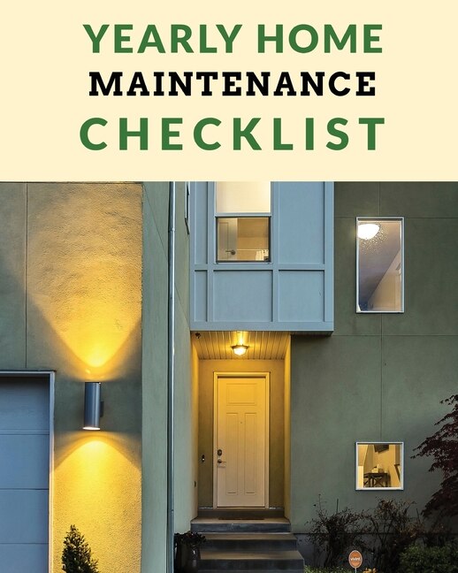 Front cover_Yearly Home Maintenance Check List