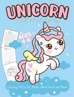 Couverture_Unicorn Activity Book For Kids Ages 4-8