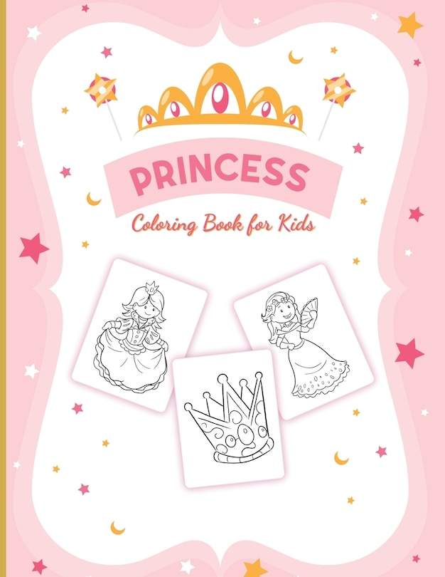Couverture_Princess Coloring Book For Girls