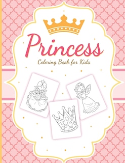 Couverture_Princess Coloring Book For Kids