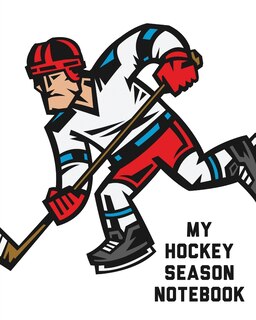 Front cover_My Hockey Season Notebook