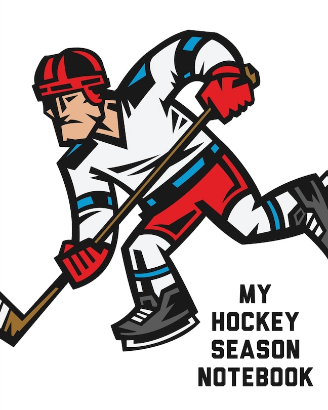 Front cover_My Hockey Season Notebook