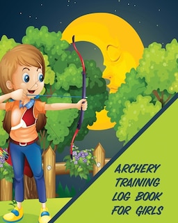Couverture_Archery Training Log Book For Girls