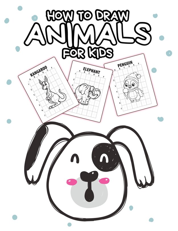Front cover_How To Draw Animals For Kids