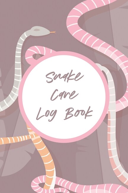 Couverture_Snake Care Log Book