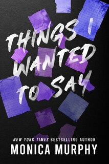 Front cover_Things I Wanted to Say