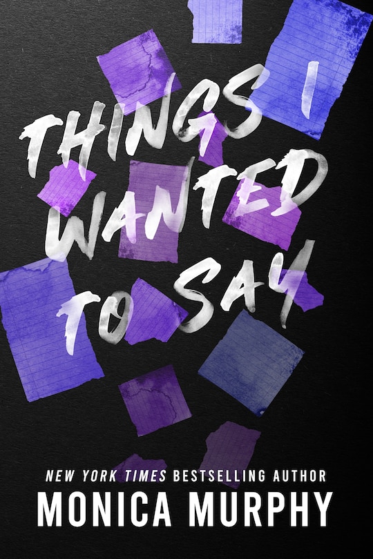 Front cover_Things I Wanted to Say