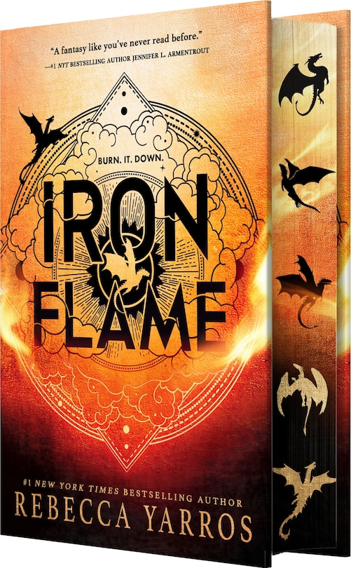 Couverture_Iron Flame (Wing and Claw Collection)