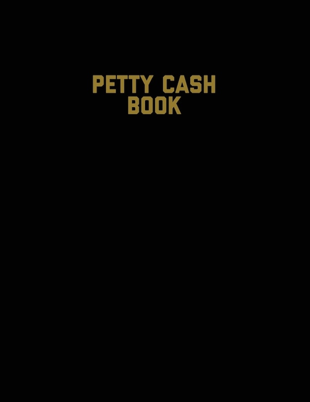 Front cover_Petty Cash Book
