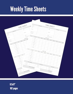Front cover_Weekly Time Sheets