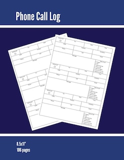 Front cover_Phone Call Log