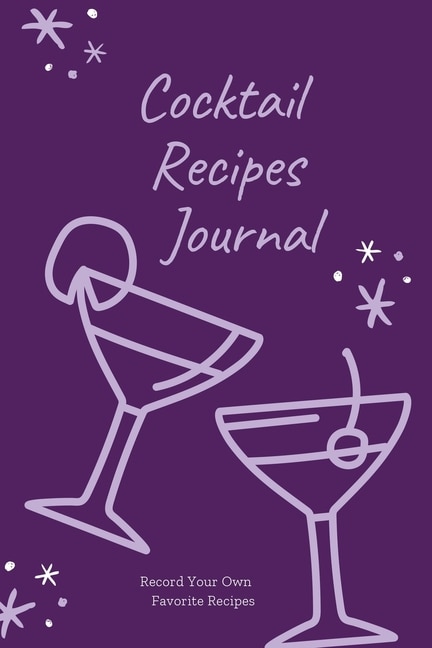 Front cover_Cocktail Recipes Journal