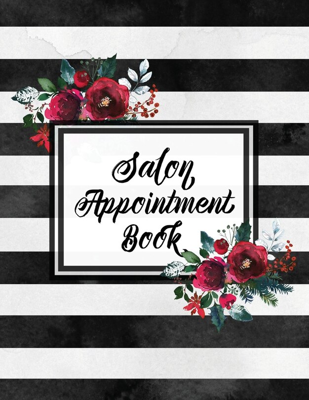 Front cover_Hair Salon Appointment Book