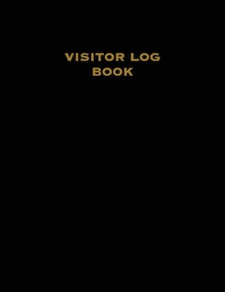 Front cover_Visitor Log Book