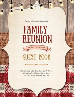 Front cover_Family Reunion Guest Book