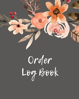 Front cover_Order Log Book