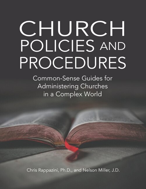 Front cover_Church Policies and Procedures