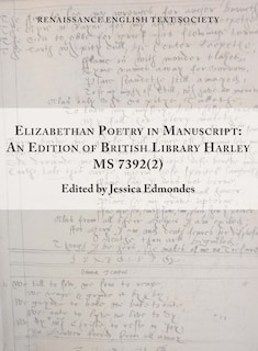 Couverture_Elizabethan Poetry In Manuscript