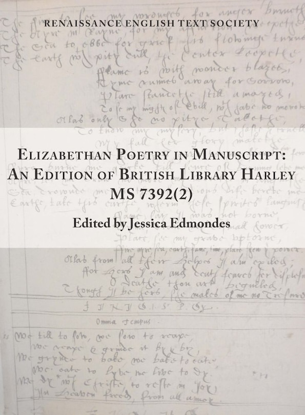 Couverture_Elizabethan Poetry In Manuscript