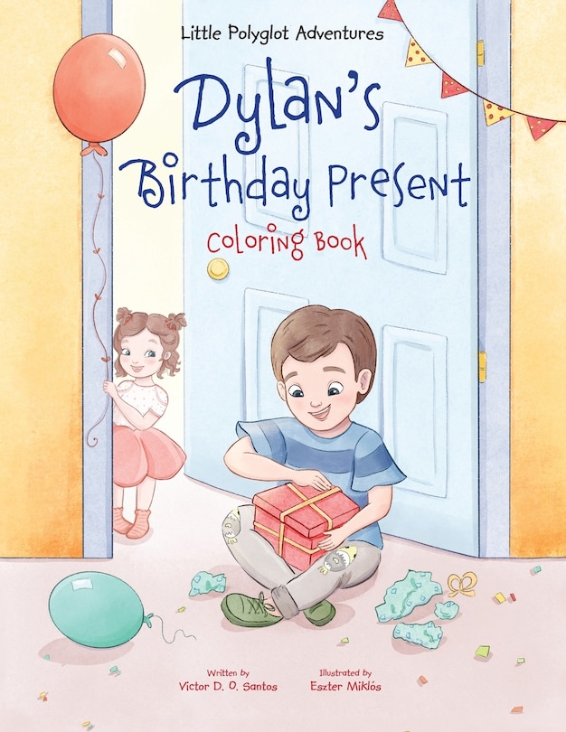 Couverture_Dylan's Birthday Present - Coloring Book