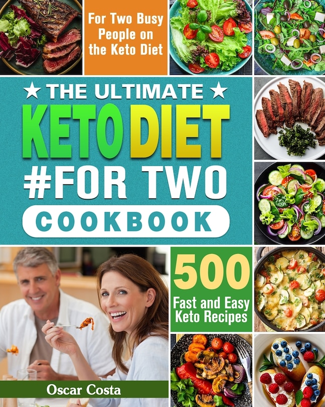 Front cover_The Ultimate Keto Diet #For Two Cookbook
