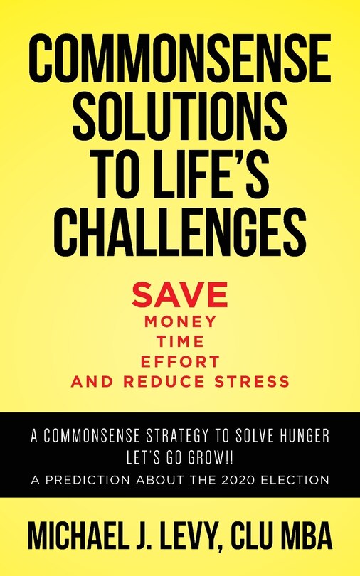 Front cover_Commonsense Solutions To Life's Challenges