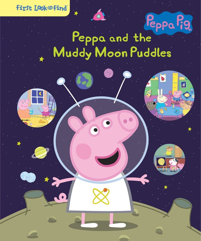 Front cover_Peppa Pig: Peppa and the Muddy Moon Puddles