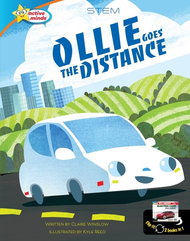 Front cover_Ollie Goes the Distance / All about Electric Cars
