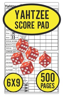 Front cover_Yahtzee Score Pad