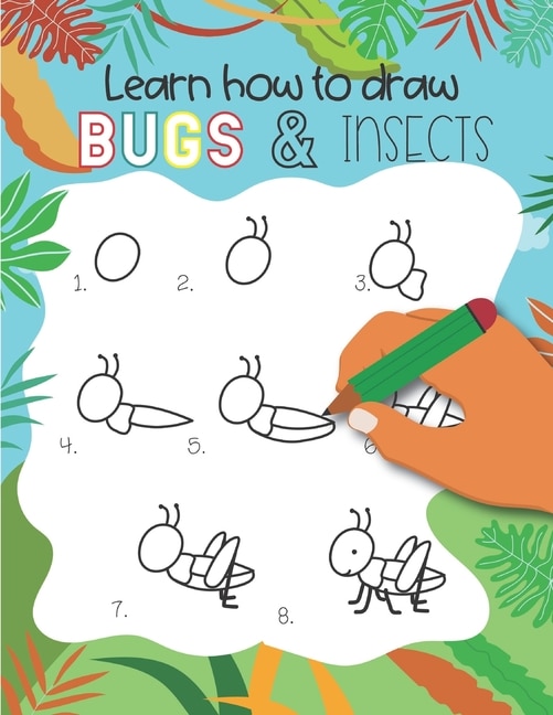 Front cover_How to Draw Insects and Bugs