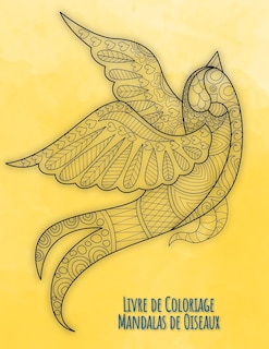 Couverture_Livre de Coloriage Mandalas de Oiseaux