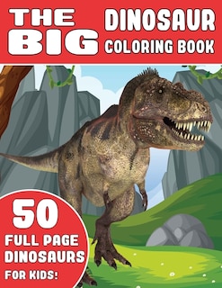 Front cover_The Big Dinosaur Coloring Book