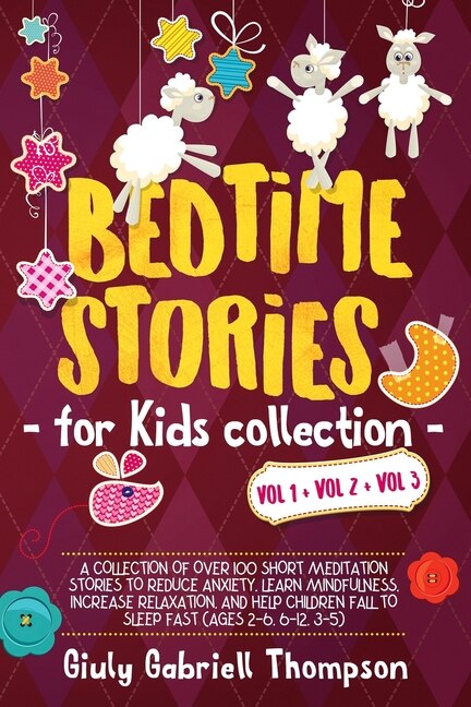 Front cover_Bedtime Stories for Kids Vol 1+Vol 2 + Vol 3