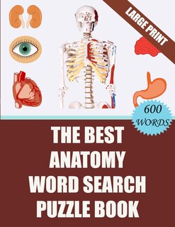 Front cover_The Best Anatomy Word Search Puzzle Book