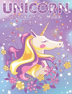 Front cover_Unicorn Color By Number For Kids