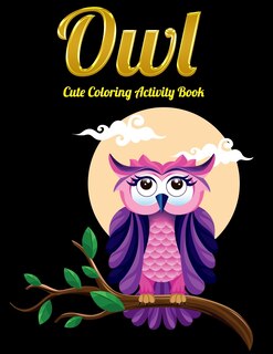 Couverture_Owl Cute Coloring Activity Book