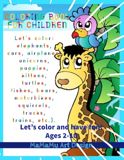 Couverture_Coloring book for children
