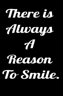 Couverture_There is always a reason to smile.